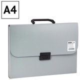 Папка-портфель 13 отделений А4, OfficeSpace®, 700мкм, серый,  [F13P3_337]