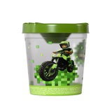 Стакан-непроливайка, 250мл, с принтом пластик Schoolformat Байкрафт, тиснение фольгой, 3+, СНФ-БКР