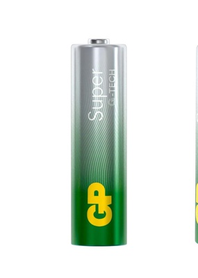 Батарейка AA (LR06) GP Super G-Tech 15A, алкалиновая, +50% больше энергии, ( ЦЕНА указана за 1штуку! ) GP 15AA21RF-2CRSWC50