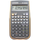 Калькулятор инженерный CITIZEN SR-135NOR, 10 разр., 128 функц., пит. от батарейки, 78*153*12мм, оранж., 135671