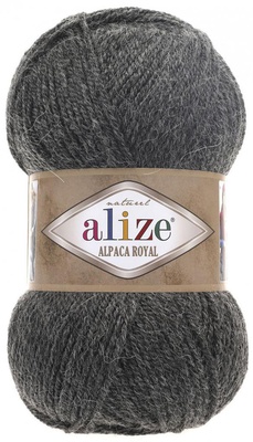 Пряжа Ализе Alpaca Royal 100г/250м (55%акрил /30%альпака /15%шерсть)  [182]